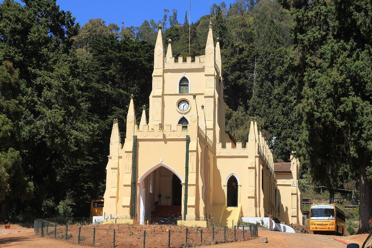 St. Stephen's Church colonial architecture Ooty