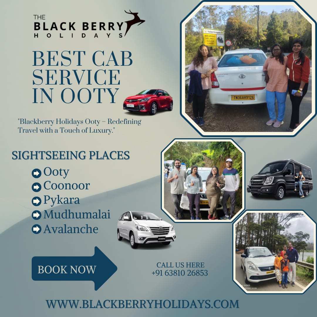 Comfortable Taxi Service In Ooty
